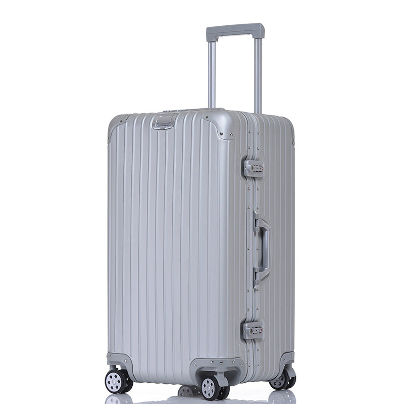 oversized 32-inch all-aluminum magnesium alloy sports trolley case, suitcase 30-inch 29-inch hard case, metal box wholesale