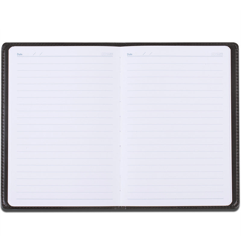 Deli 7901 business leather book super cost-effective 25K notepad notebook PU book 80 pages notebook wholesale