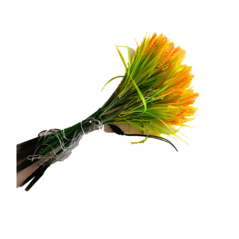 Wheat ear ground plug lamp led outdoor waterproof reed lamp garden garden decoration small lantern park landscape lawn lamp