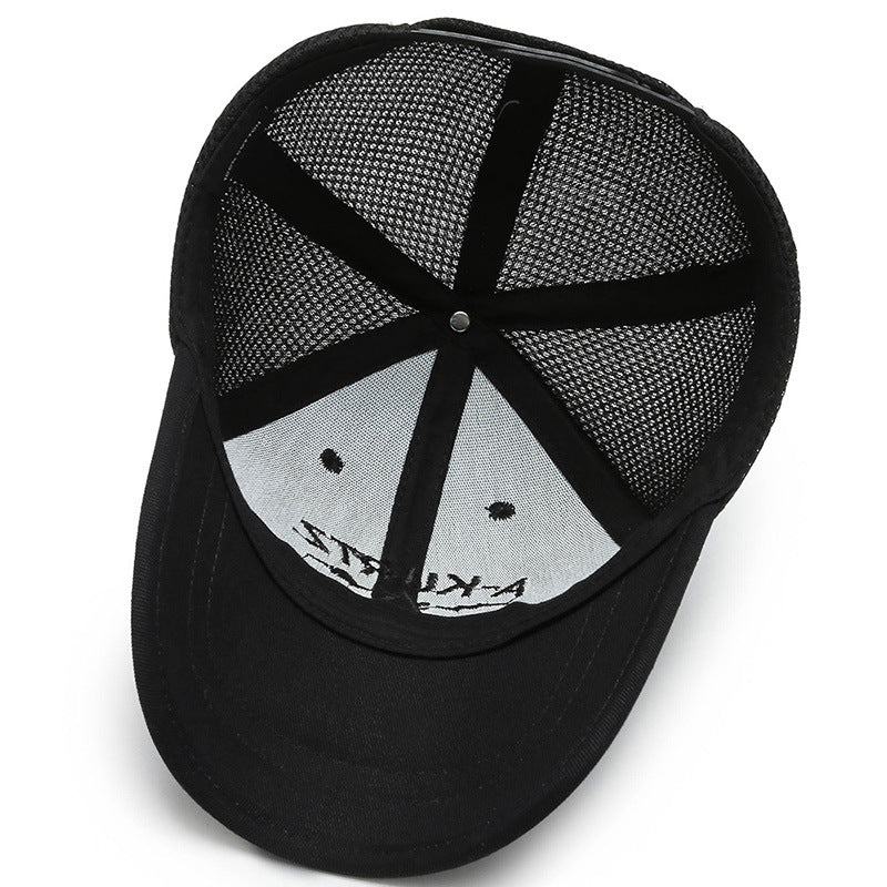 Baseball Cap Outdoor Shade Sunscreen Cap Mesh Baseball Cap Fashion Versatile Breathable Sports Hat Cap Wholesale