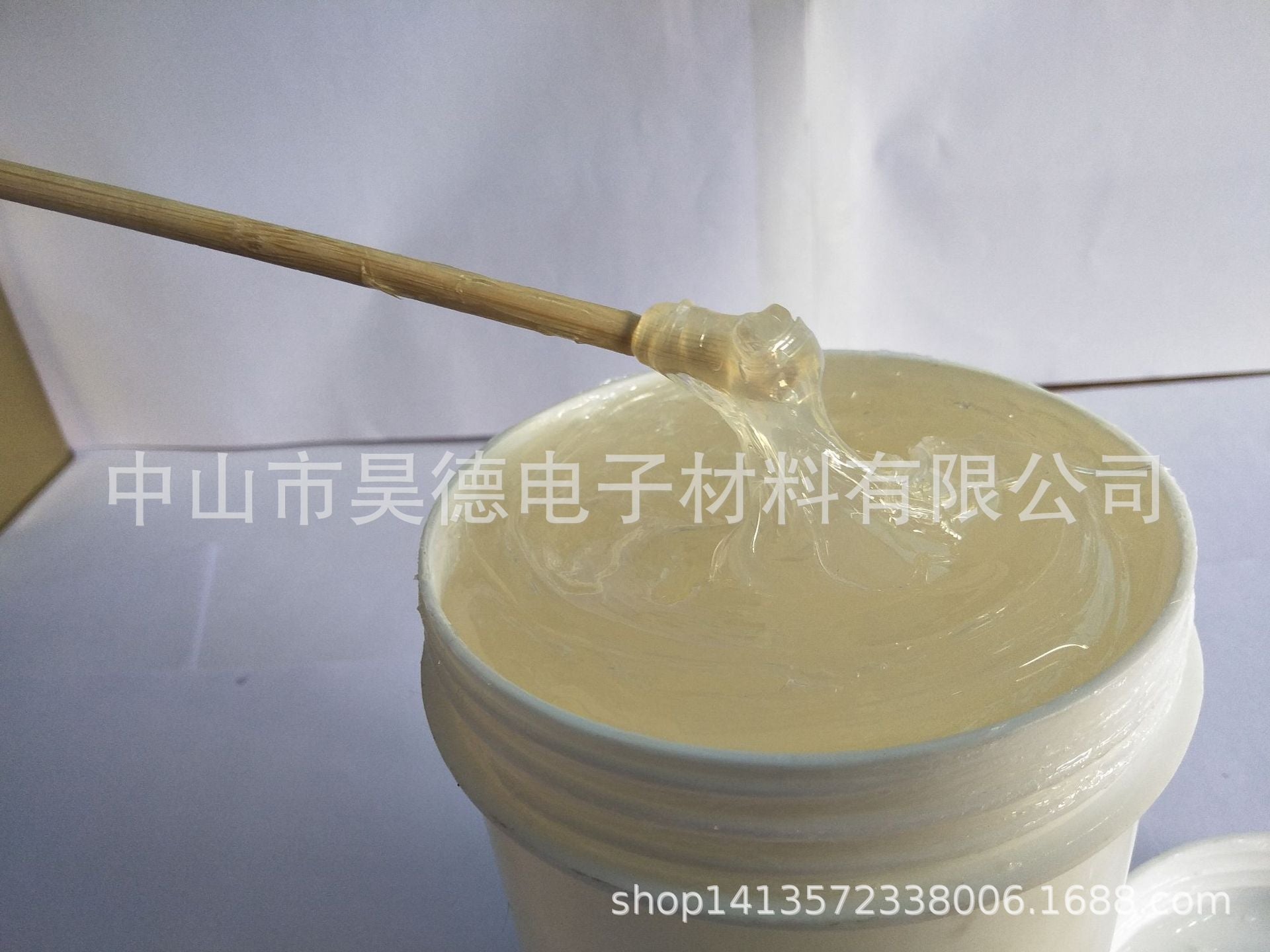 4038 high viscosity damping grease 1kg barrel glue, transparent quick-drying industrial grease, spot direct sales