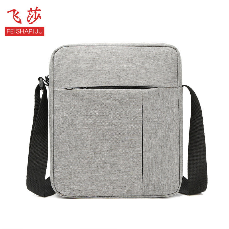 Feisha shoulder bag men's and women's messenger bag Oxford cloth sports bag casual trendy canvas student men's small bag wholesale
