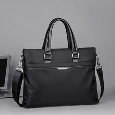 New men's fashion trend waterproof handbag business briefcase messenger bag logo manufacturer wholesale