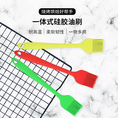 Wholesale household outdoor silicone oil brush barbecue grill brush kitchen cooking brush baking oil brush barbecue tool