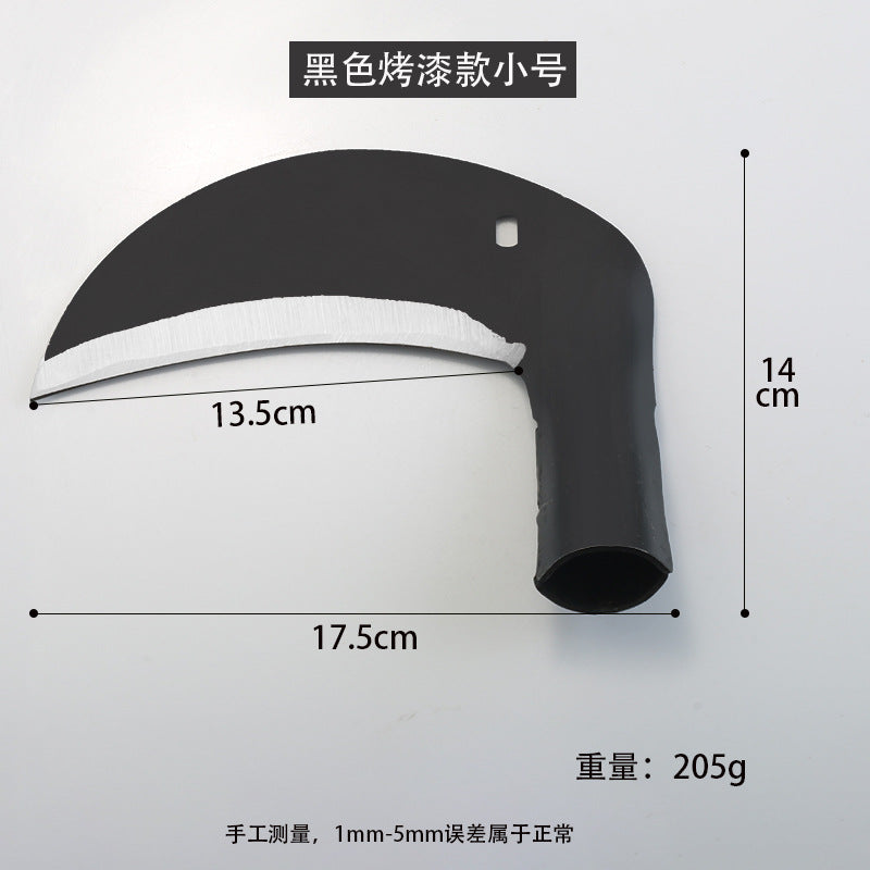 除草工具农用镰刀家用收割刀砍割两用弯刀厂家砍柴刀长柄割草神器
