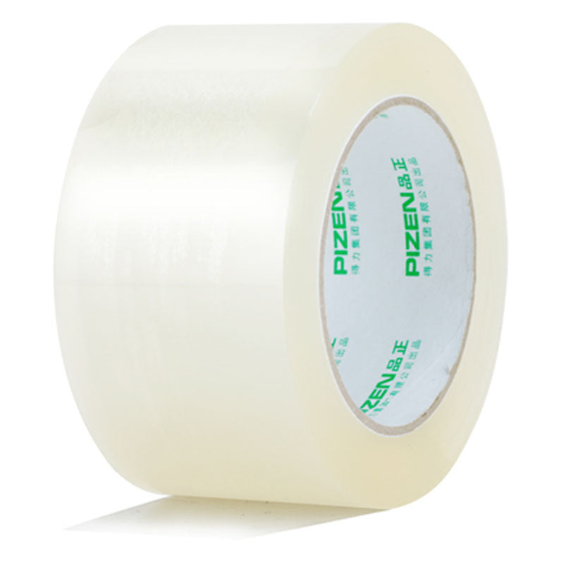 Deli 33195A sealing tape 5 rolls of 60mm large tape 6cm * 100m tape in transparent barrels 5 rolls/drum