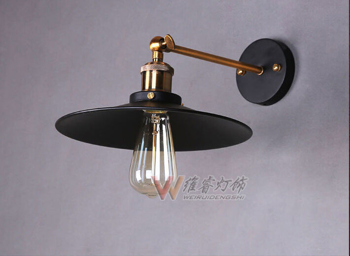 Retro American lamp holder wall lamp Nordic American country bar aisle staircase balcony project wall lamp manufacturer wholesale