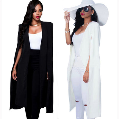 S3081 autumn women's longline sexy fashion european and american style blazer