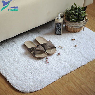 Five-star hotel stuffed floor mat 90*60cm extra large thickened cotton floor towel manufacturer logo super thick
