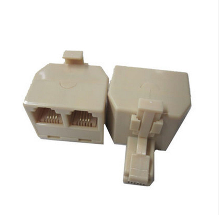 Phone directly from the manufacturer 1 minute 2 6P4C horn phone 1 minute 2 phone 1 male to 2 female junction box