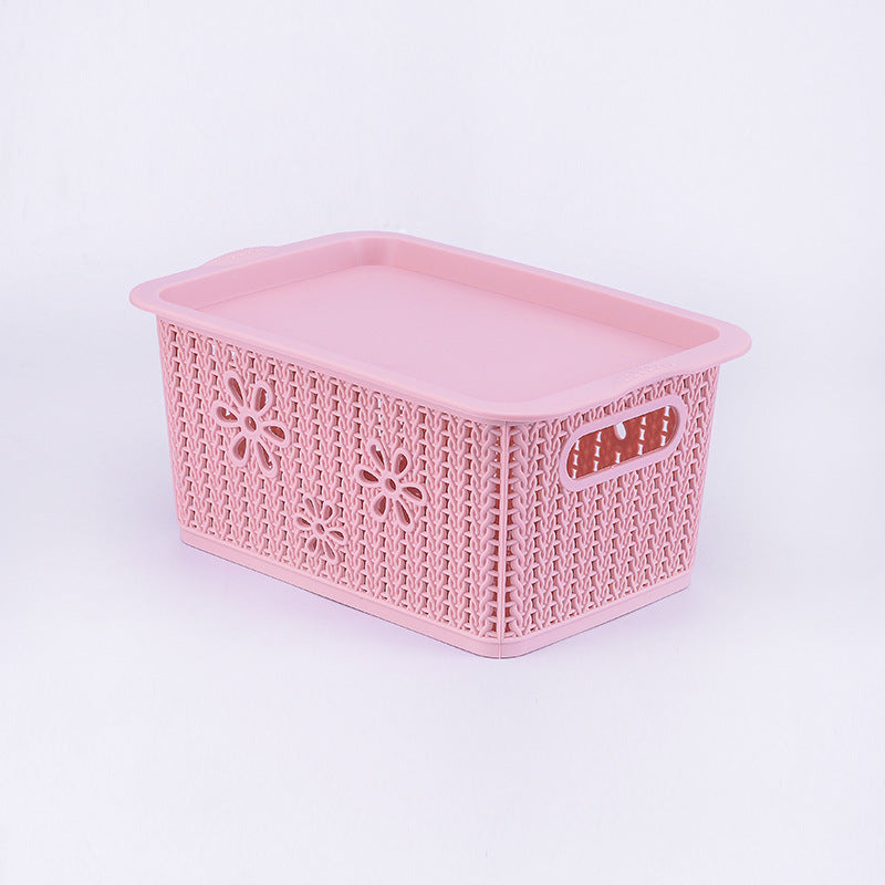 Rattan storage basket Storage basket Fruit basket Storage basket Kitchen storage Office storage Sundries basket Toy storage basket