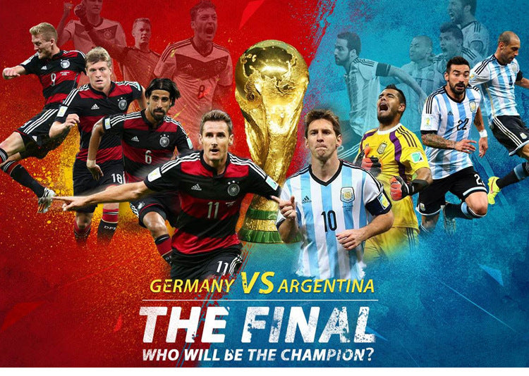 2022 World Cup European Cup Football Party Decorative Lights Douyin Same Lights String Lights LED Dormitory Room Lights