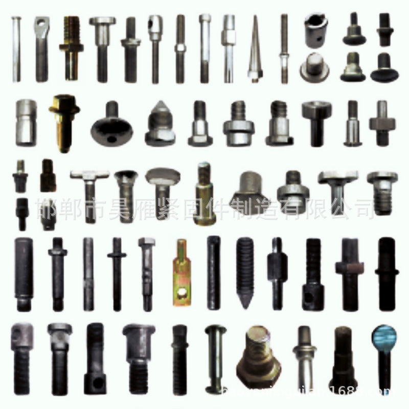 Non-standard bolts, special-shaped screws, multi-station cold heading special-shaped parts, precision hardware customization, difficult pattern customization