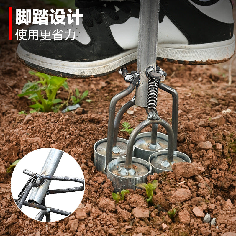 2025 corn seeder new hand-pressed nutrient lump sowing artifact seedling mold fat ball mud lump tool