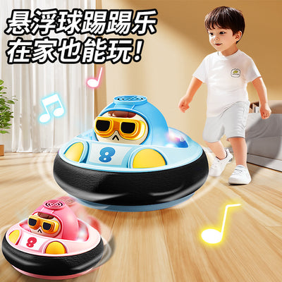 Kids' electric hover soccer ball - interactive parent-child toy for boys and girls - sound & light indoor training sports birthday gift