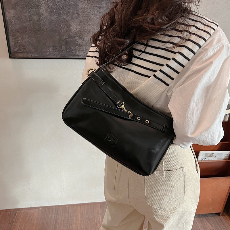 Cross-border fashion shoulder messenger bag bag large capacity practical bag premium messenger shoulder bag bag