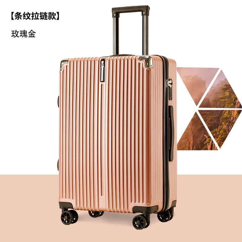 New trolley case universal wheel men and women 24 inch aluminum frame password luggage boarding travel bags students directly from the manufacturer