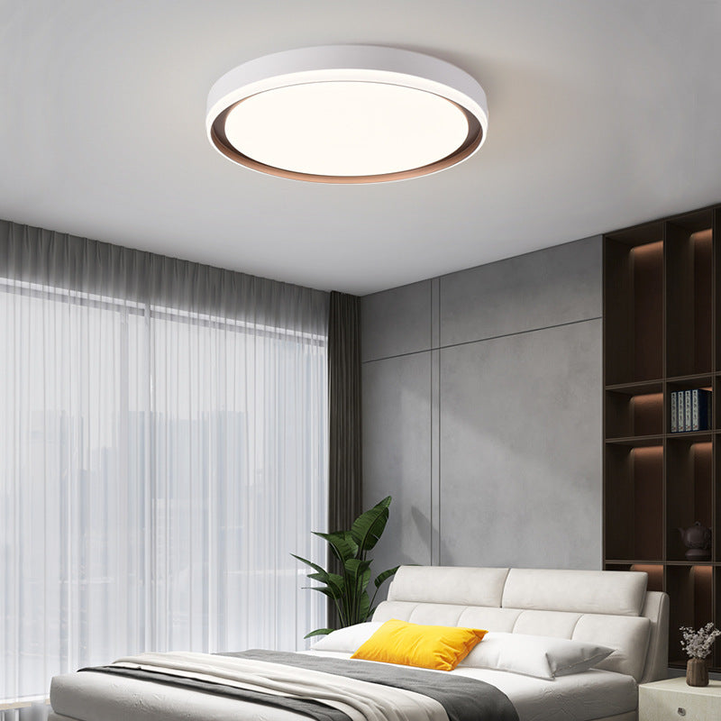 Zhongshan round ceiling lamp wrought iron acrylic 36W living room study bathroom balcony corridor lamp bedroom chandelier