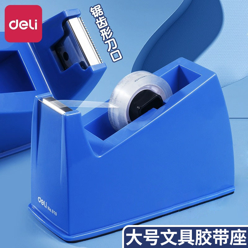 Deli 810 Tape Cutter Sealer Tape Base Tape Machine Tape Cutting Machine Tape Base