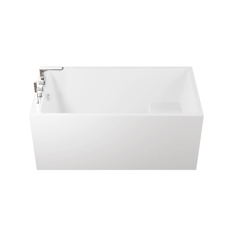 Square with seat popular style household acrylic independent small bathtub, diligently explore new products QT-075