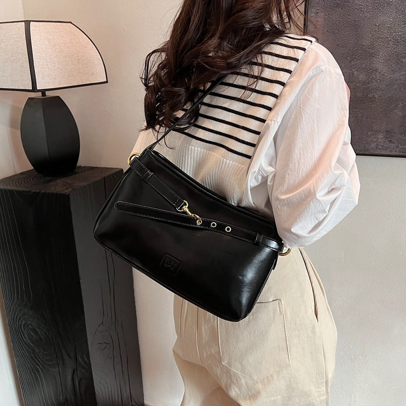 Cross-border fashion shoulder messenger bag bag large capacity practical bag premium messenger shoulder bag bag