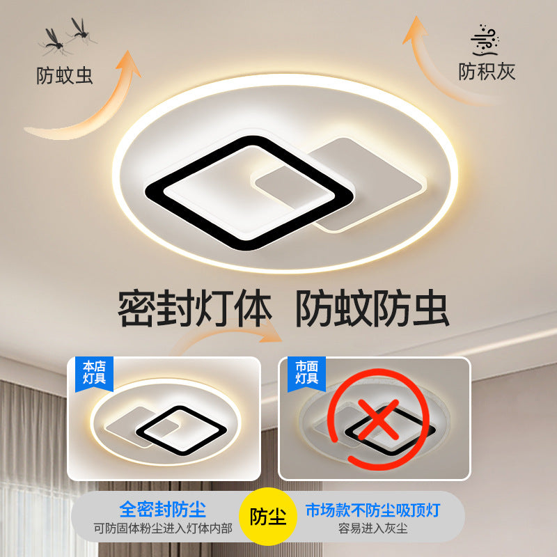 Zhongshan bedroom ceiling light led simple atmosphere living room light Nordic creative dining room chandelier master bedroom eye protection light