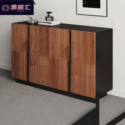 Second-hand style entrance door shoe cabinet large capacity high appearance entrance door corridor for home storage cabinet storage cabinet