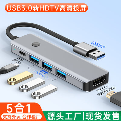 built-in driver usb3.0 to hdmi video adapter cable u disk computer monitor usbhdmi