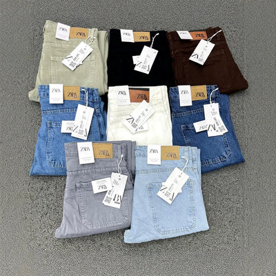 New trendy stretch straight-leg loose fit men's jeans - mens jeans wholesale - in stock & ready to ship