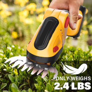 For homelithium battery handheld hedge trimmer mini electric hedge trimmer lawn mower fence shear trimmer pruning shears tool