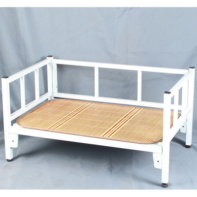 Pet iron bed neutral dog house bed off the subway art large, medium and small dogs teddy french fighting all year roundneutral dog house bed frame
