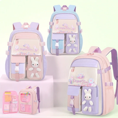 2025 cross-border ergonomic school backpack for kids - lightweight, load-reducing, new design for elementary school students - wholesale
