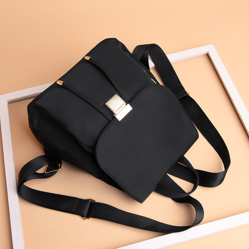 New women's backpack Korean version trendy versatile fashion Oxford cloth schoolbag casual daily women's small backpack