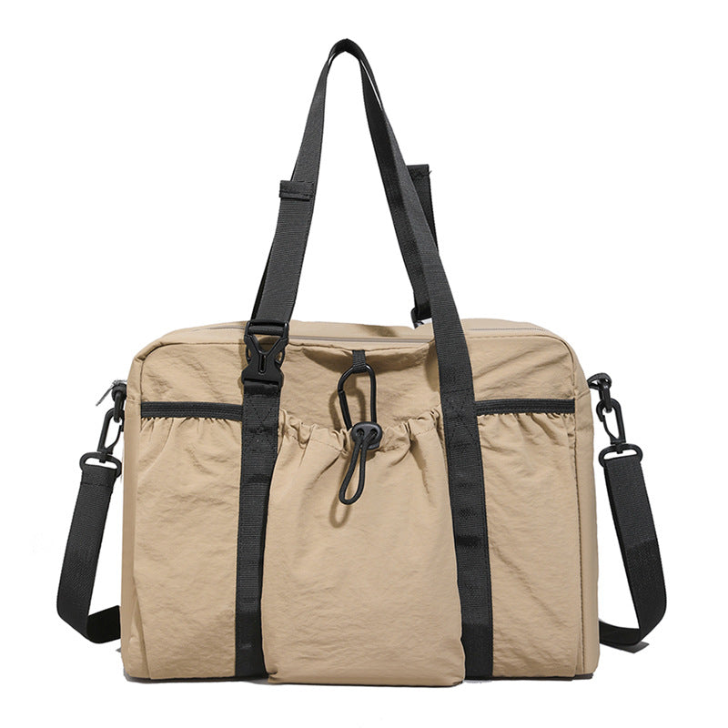 New large-capacity travel bag women's shoulder commuting portable tote bag luggage storage bag yoga fitness bag