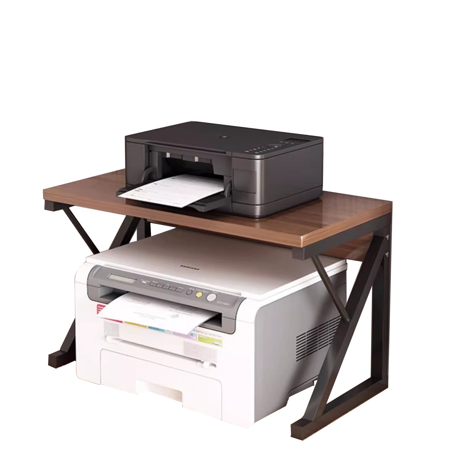 Printer Shelf Desktop Copier Shelf Multifunctional Office Countertop Storage Finishing Rack Small Bracket