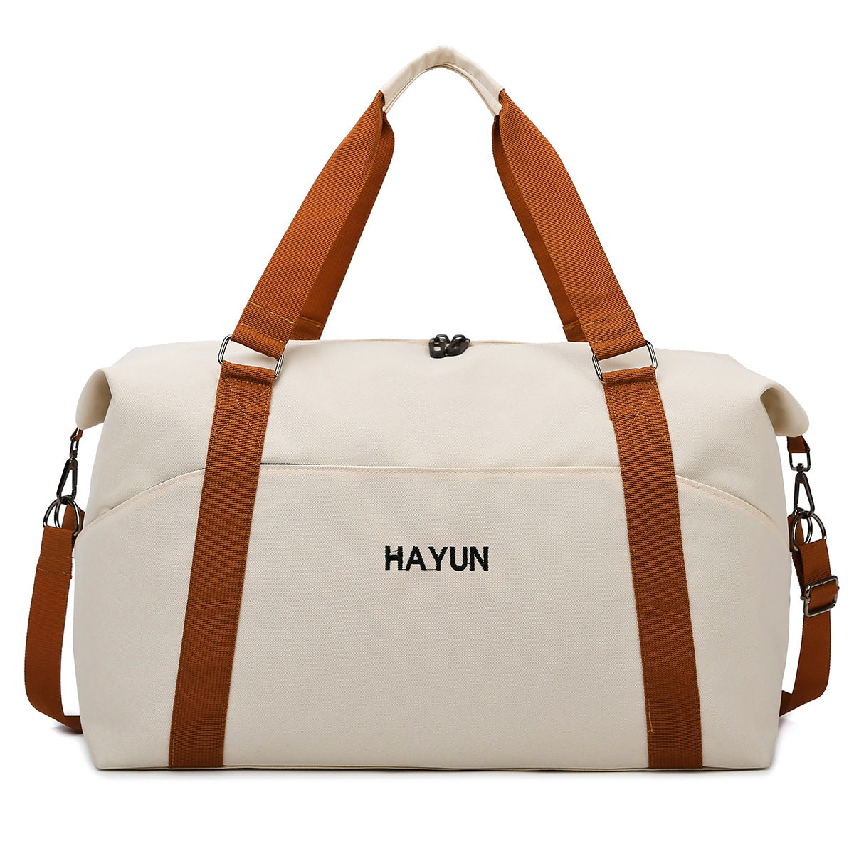 New fitness bag large-capacity travel bag oblique span short-distance business trip luggage bag women's lightweight waterproof clothing storage bag