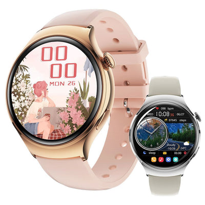 New m11 smartwatch: bluetooth calling, women's health tracking, temperature & altitude monitoring, nfc payment, and heart rate monitoring