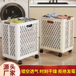 Collapsible laundry hamper, dirty clothes basket, laundry storage bin, laundry basket, bathroom & toilet clothes organizer - cross-border e-commerce item