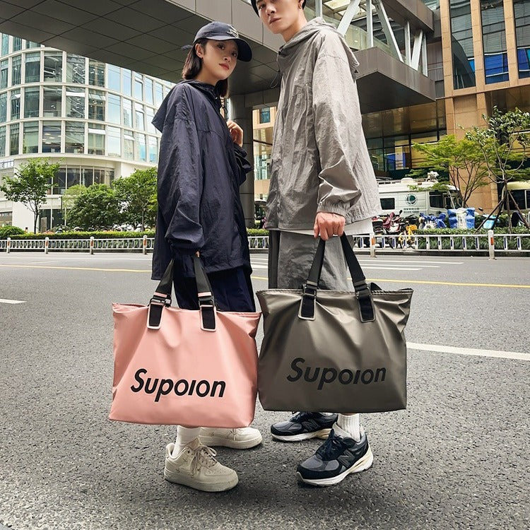 New Internet celebrity travel bag portable Korean version short-distance light travel bag travel large capacity luggage bag fitness bag