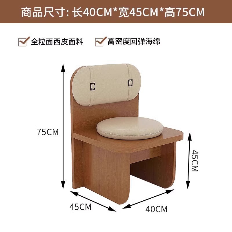 Customized solid wood card seat sofa milk tea shop dining table and chair combination coffee shop commercial bar catering tea house against the wall