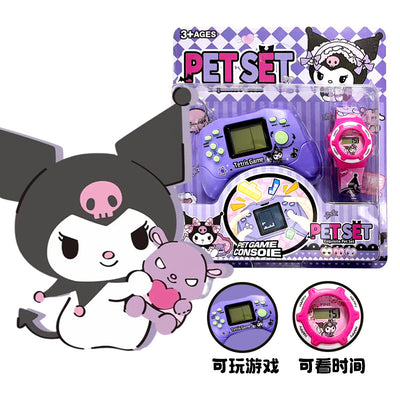 Kids' smartwatch educational toy with mini game console - tetris handheld - small-scale street vendor cross-border wholesale