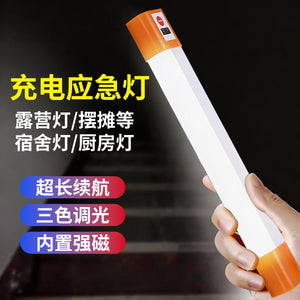 Led night market stall light, usb rechargeable bulb, power outage emergency light, portable super bright outdoor camping light
