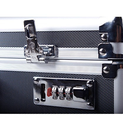 Password Portable box Aluminum alloy men's small high-end business documents Luggage storage box Packaging money Cash storage