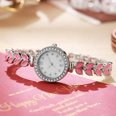 new arrivalcolorful mermaid fashioncasualeasiest for match women's epoxy bracelet watch women's diamond quartz watch