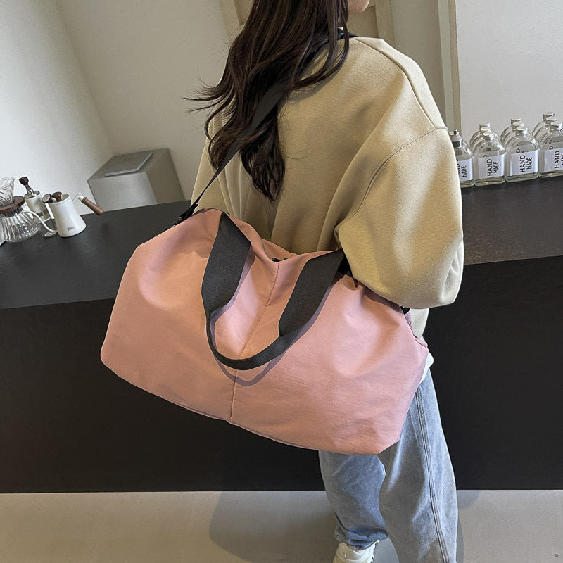 New women's yoga fitness bag casual wet and dry separation swimming bag large capacity short business trip light travel bag