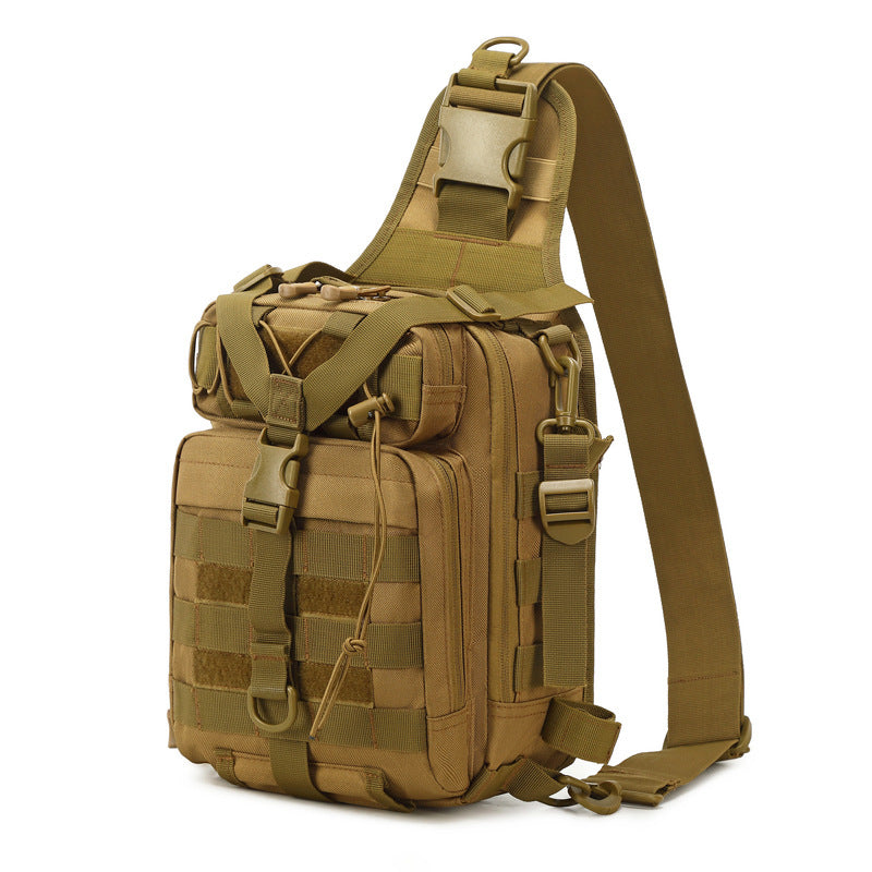 Factory hot-selling shoulder bag men's multi-functional outdoor fishing equipment bag kettle bag simple casual messenger cycling bag