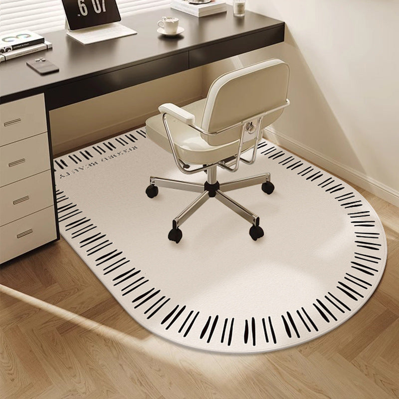 Computer swivel chair floor mat, study table under pulley seat non-slip cushion, bedroom floor mat dresser carpet