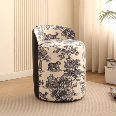Stool for homemodern casual round stool classy sofa shoe changing stool living room dressing table makeup small chair