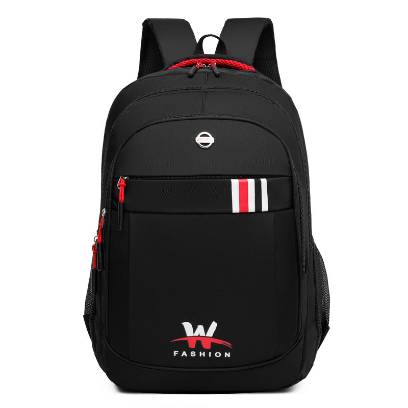 Customized new multi-layer large-capacity leisure business travel backpack men's computer bag trendy fashion student schoolbag