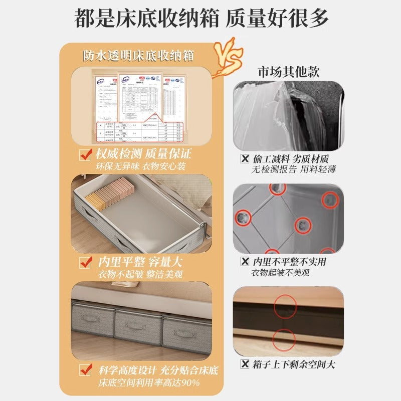 Quilt storage bag, household large-capacity clothing, moving, packing, duffel bag, quilt special finishing artifact